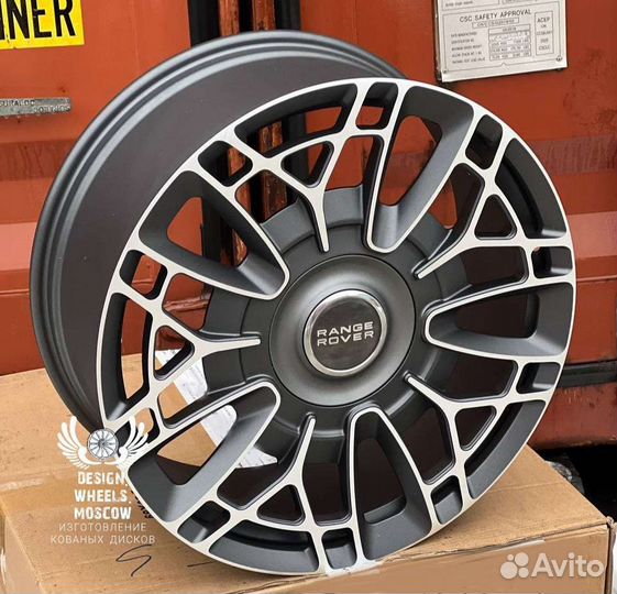 Кованые диски 22 на Range Rover Sport L494