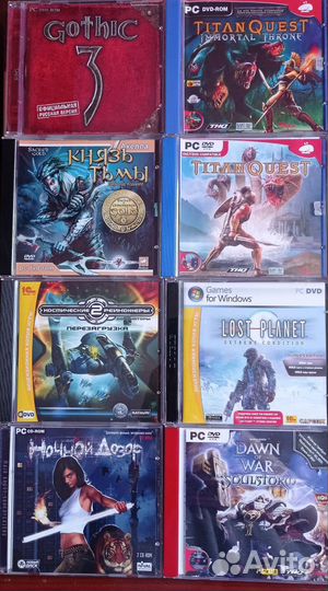 Компьютерные игры диски для пк