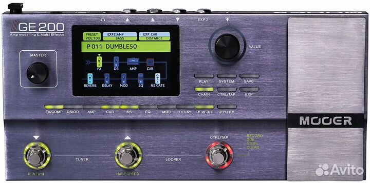 Гитарный процессор эффектов Mooer GE200