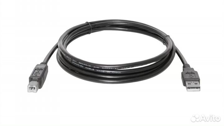 Кабель для принтера USB2.0 AM-BM PR30 DL32 3,0 м