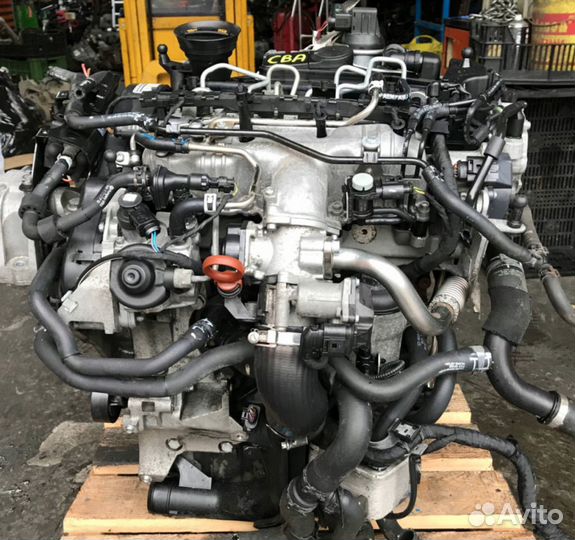 Двигатель CBA Volkswagen Golf 6 2.0 дизель cbab