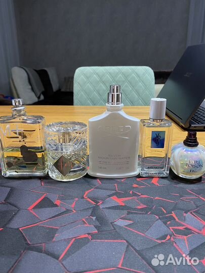 Остатки парфюма во флаконах