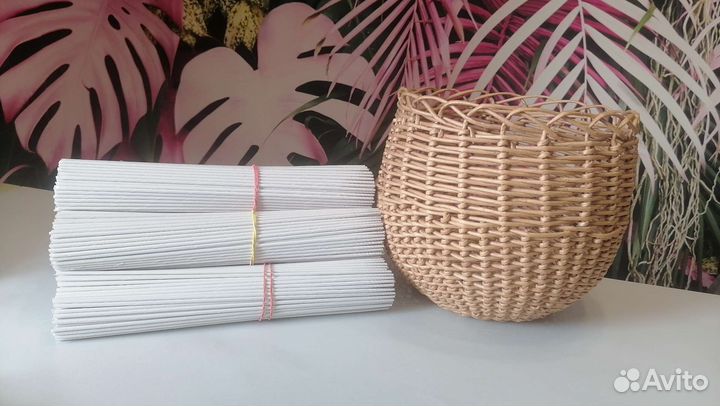 Трубочки из бумажной лозылозы