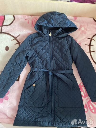 Утепленный плащ для девочки