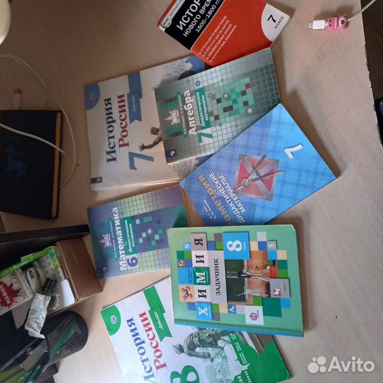 Дополнительные книги за 6, 7, 8 класс