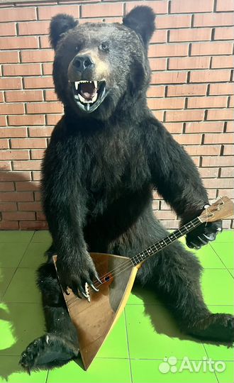 Чучело медведя имитация