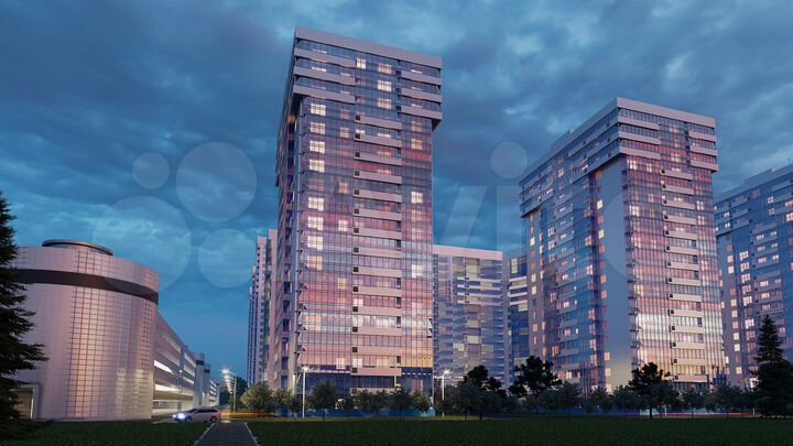 1-к. квартира, 28,3 м², 7/19 эт.