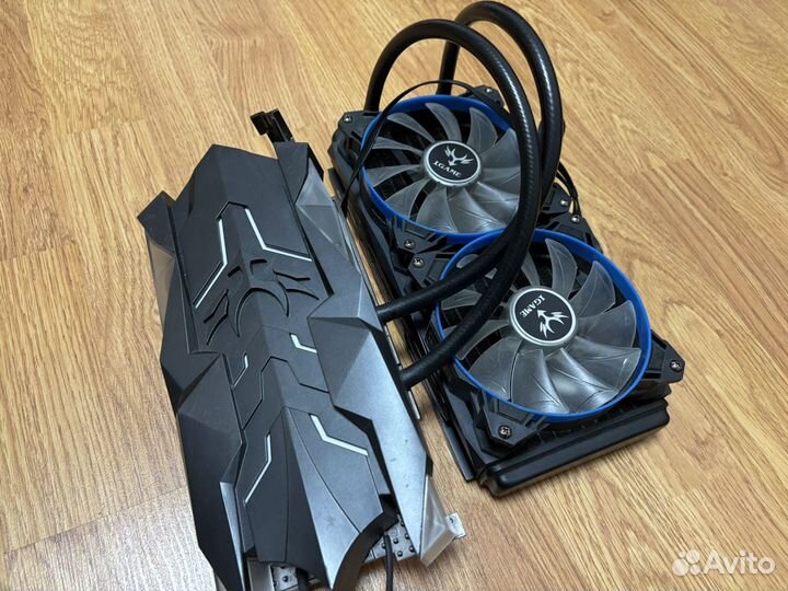 Водяное охлаждение для GTX 1080ti (наверное)