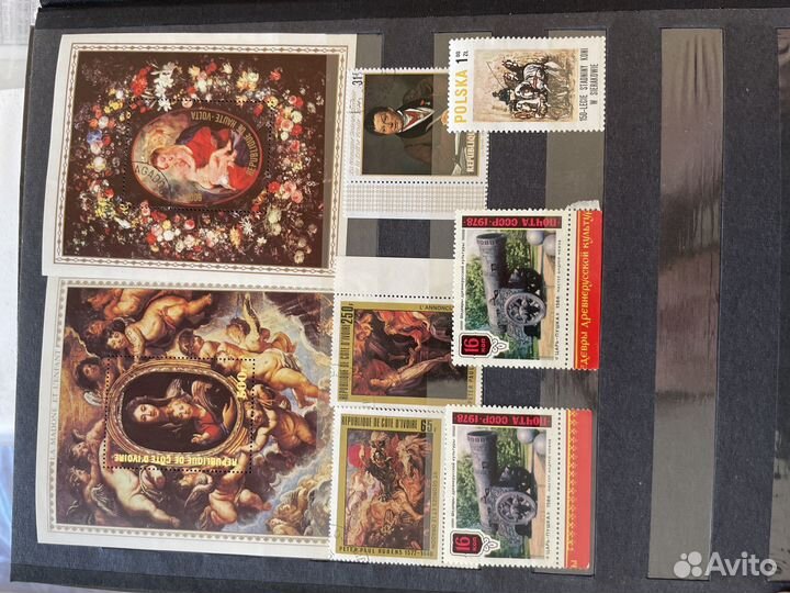 Альбом большой олимпиада с марками