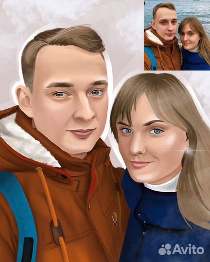 Шаржи, портреты на заказ