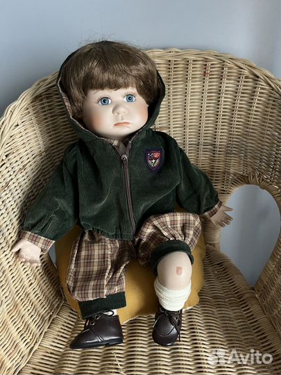 Кукла фарфоровая коллекционная германия