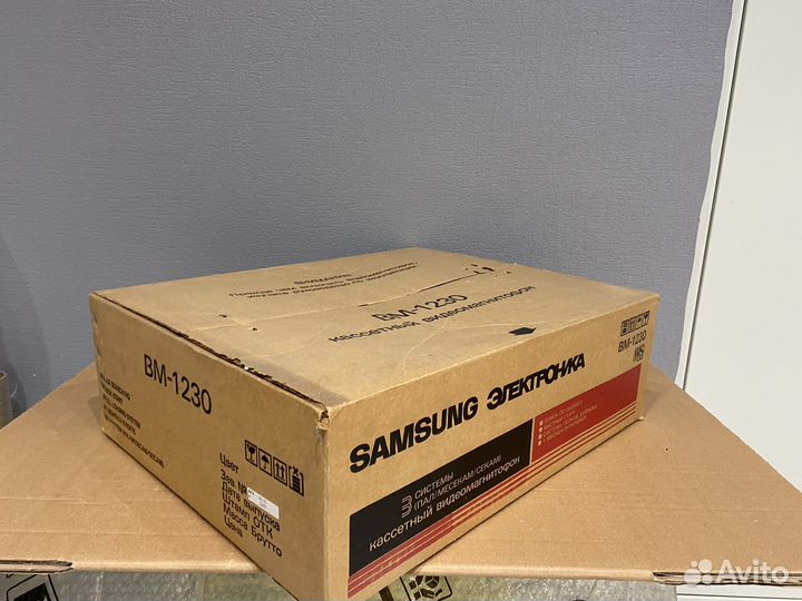 Видеомагнитофон электроника вм 1230 запечатанный