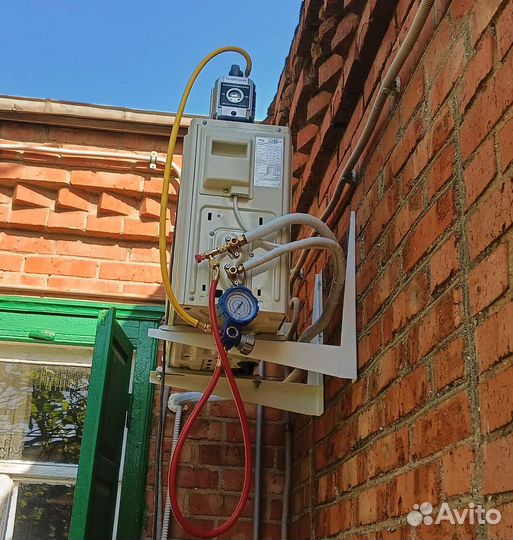 Установка, чистка, заправка, сплит-систем