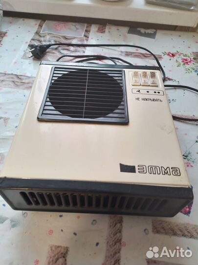 Электрический обогреватель этма. СССР