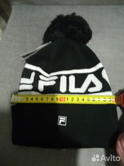 Шапка с помпоном Fila