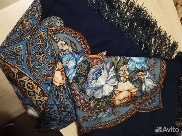 Платок шаль шерсть