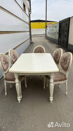 Стол и 6 стульев комплект