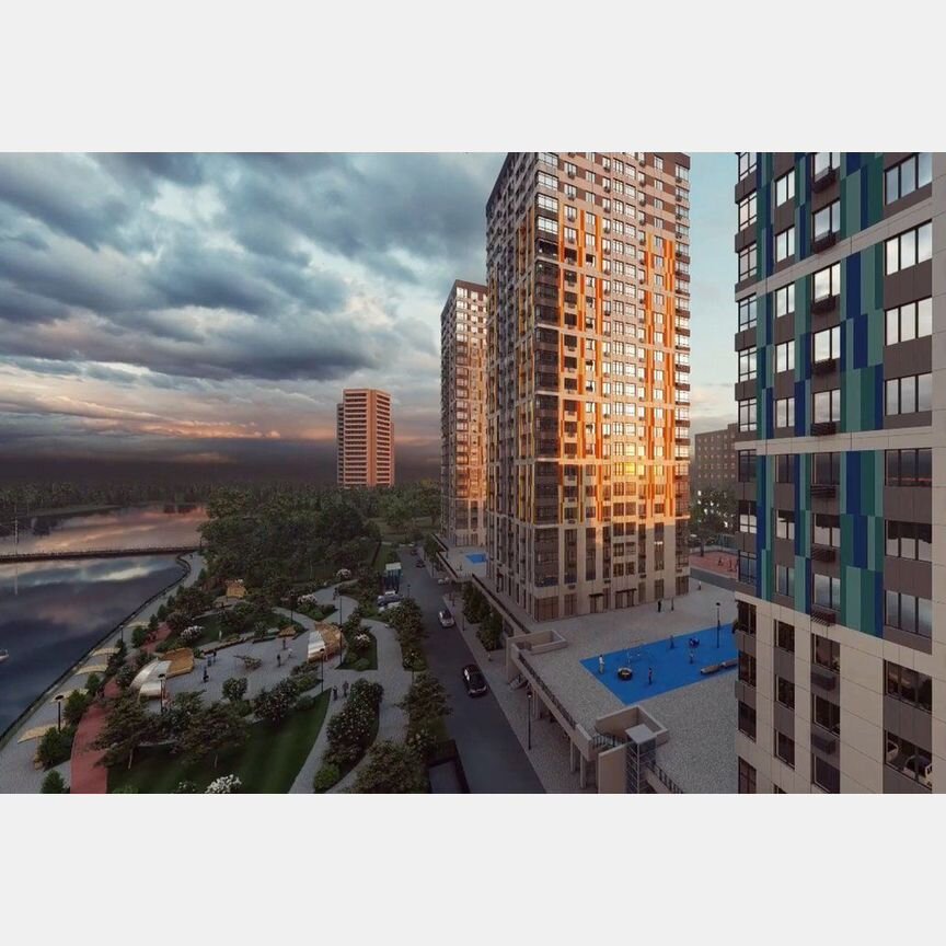 1-к. квартира, 39,8 м², 20/23 эт.