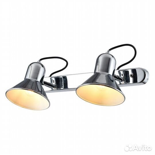 Спот hiper Angelo E27 2х60Вт хром