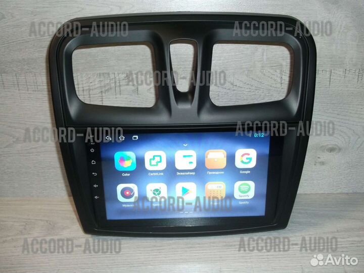 Магнитола 2DIN Renault Logan 2 Android GPS WiFi