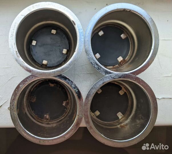 Колпаки ступицы ваз хром