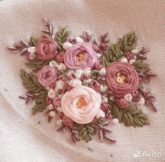 Заколка для волос ручной работы