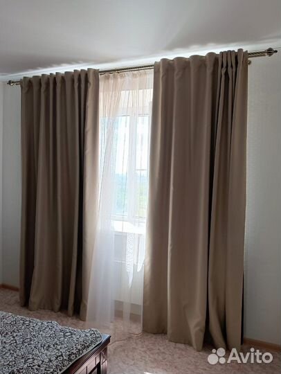 Шторы, тюль и карниз