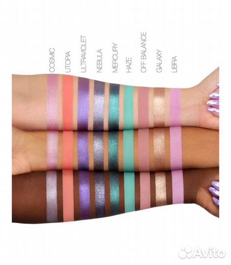 Huda beauty палетка теней для век