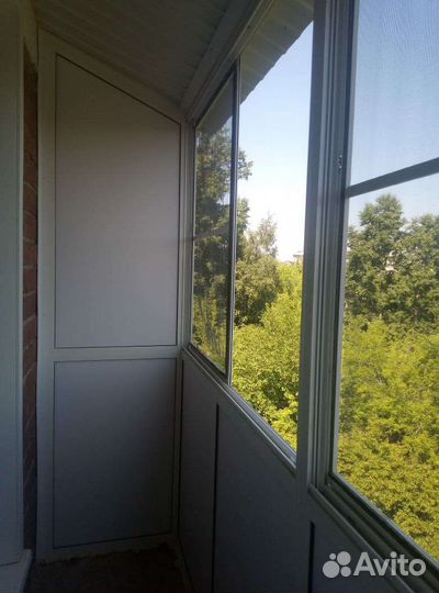 Алюминиевые окна на балкон бу