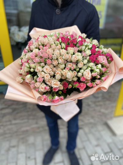 101 кустовая роза