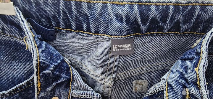 Джинсы широкие для девочки