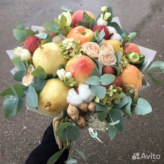 Фруктовые букеты, корзины