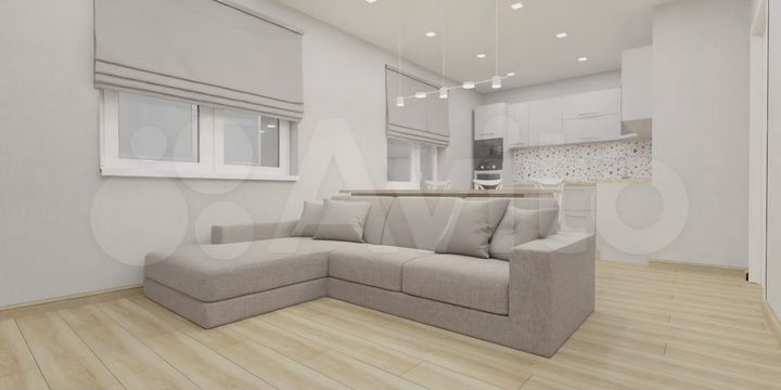 1-к. квартира, 59,4 м², 6/10 эт.