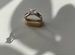 Новое золотое кольцо с бриллиантами (Draga)