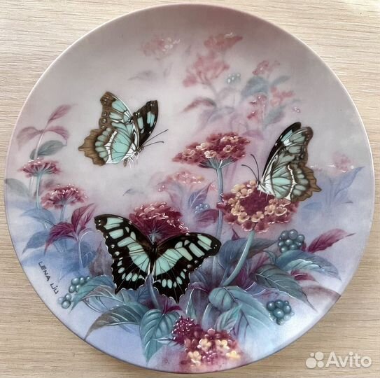 Тарелка Lena Liu.Декоративные тарелки Лена Лю