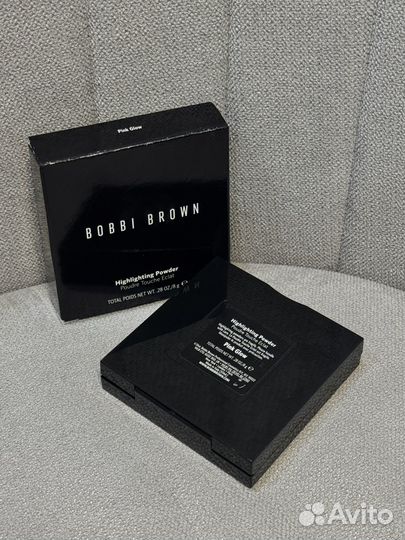 Bobbi brown хайлайтер pink glow