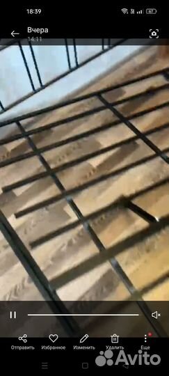 Кровать двухспальная 160 200 металлическая