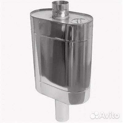 Бак на трубу для банной печи