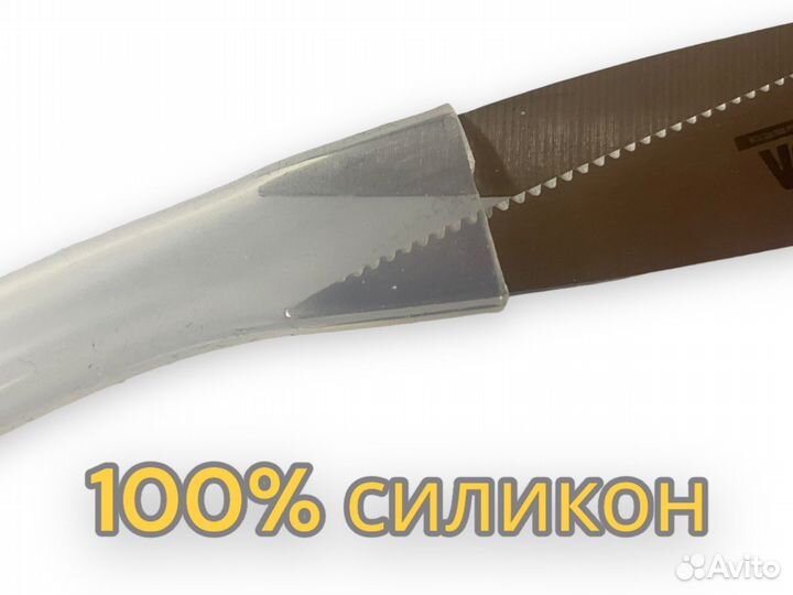 Трубка силиконовая диаметр 10х1,5 мм, метр