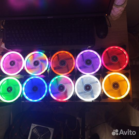 Корпусные вентиляторы 120мм