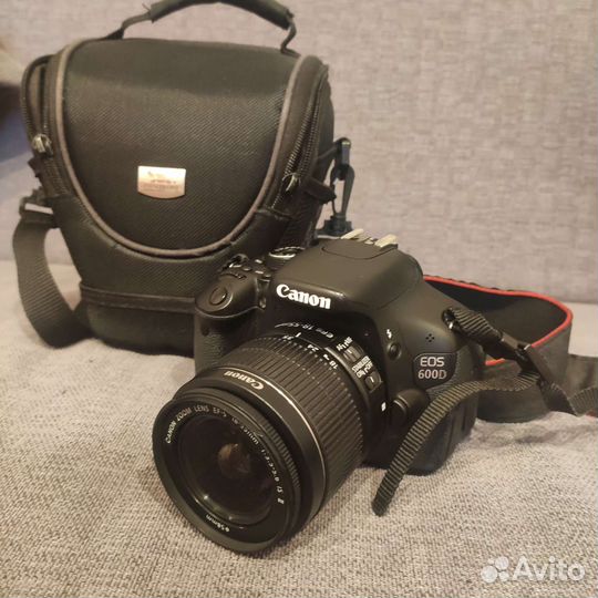 Зеркальный фотоаппарат canon eos 600d