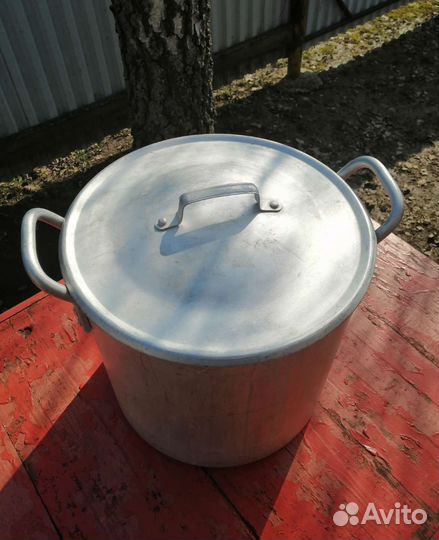 Кастрюля поварская алюминиевая большая