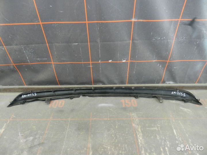 Накладка бампера заднего - Toyota Fortuner 2