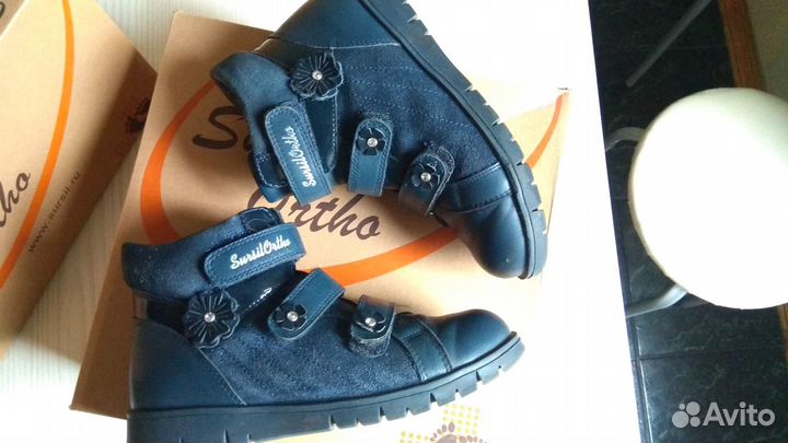 Ботинки утепленные орто