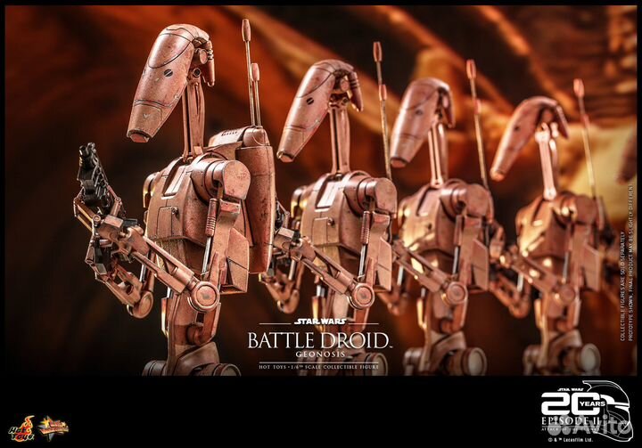 Hot Toys Battle Droid (Geonosis) в наличии