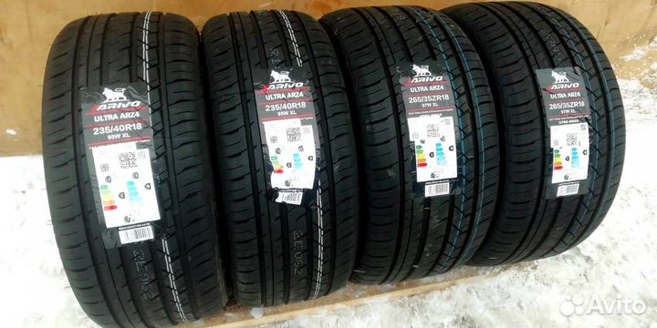 Arivo Ultra ARZ4 235/40 R18 и 265/35 R18