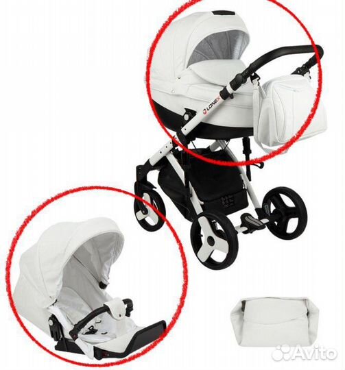 Прогулочный блок Lonex comfort special ecco 2 in 1