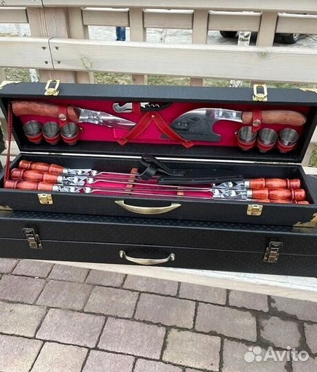 Шашлычный подарочный набор