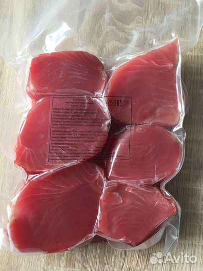 Тунец стейки