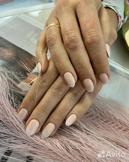 Маникюр гель лак